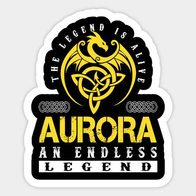 AURORA Sticker by meliapip